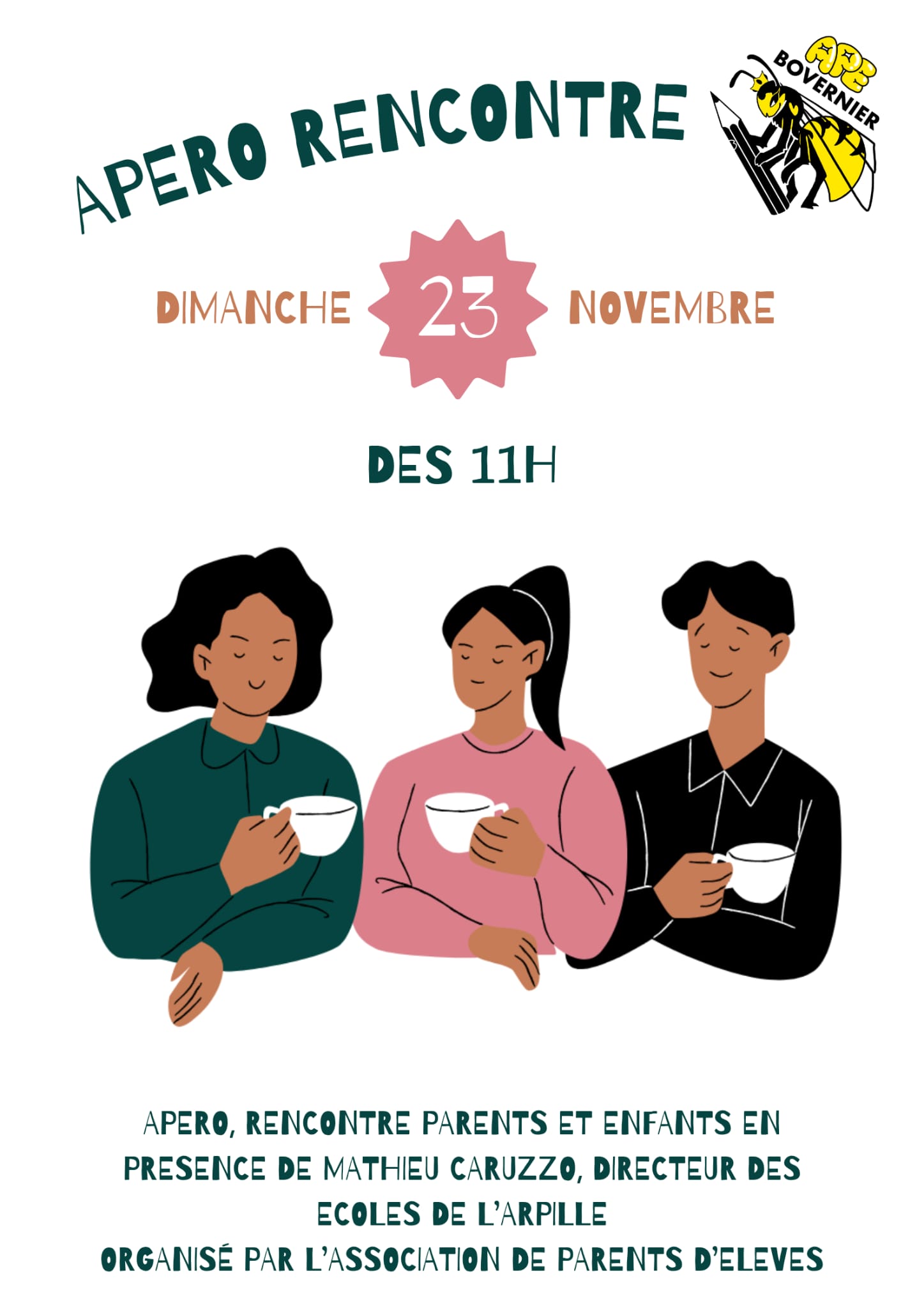 Apéro rencontre de l’APE