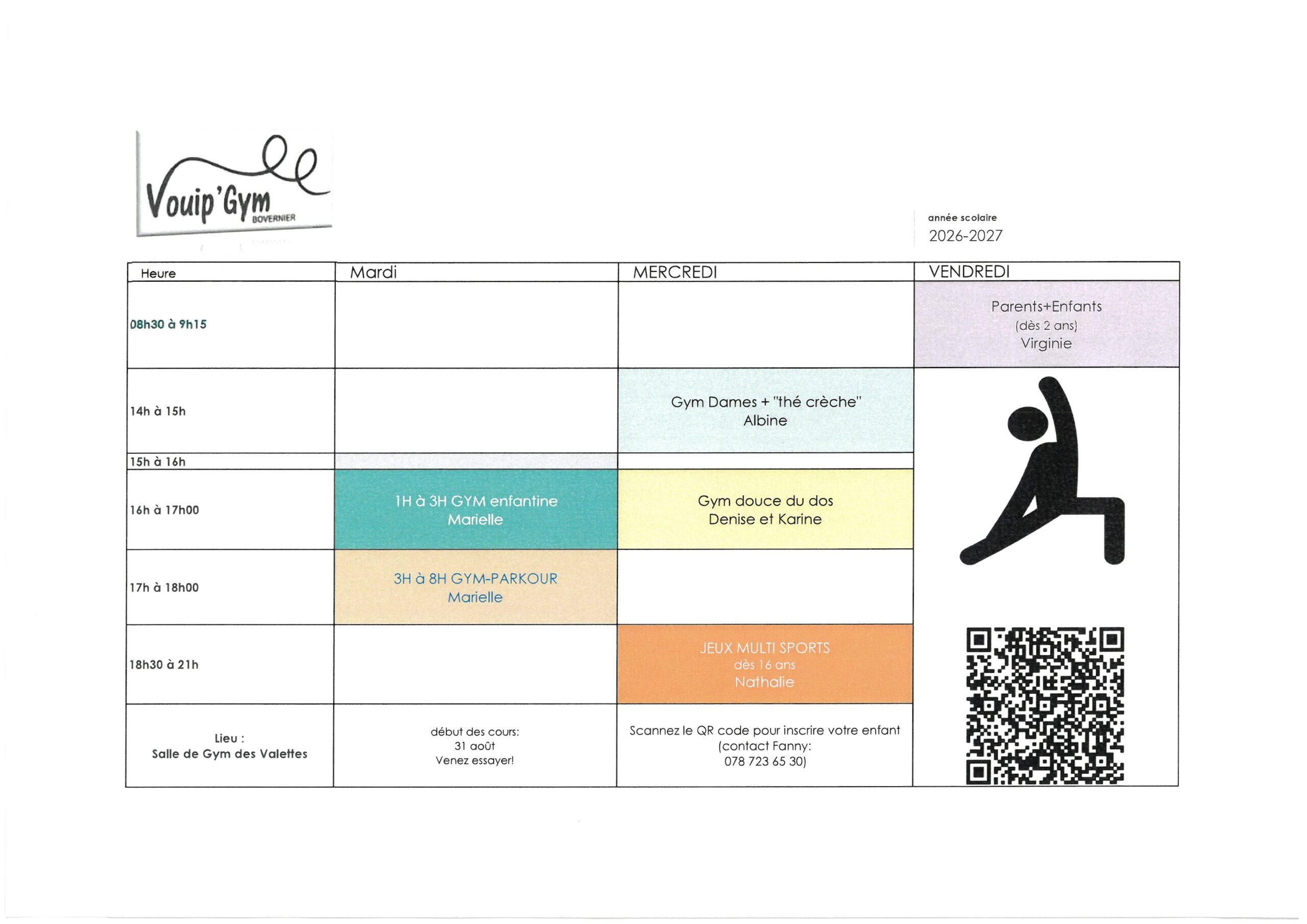 La Vouip’Gym