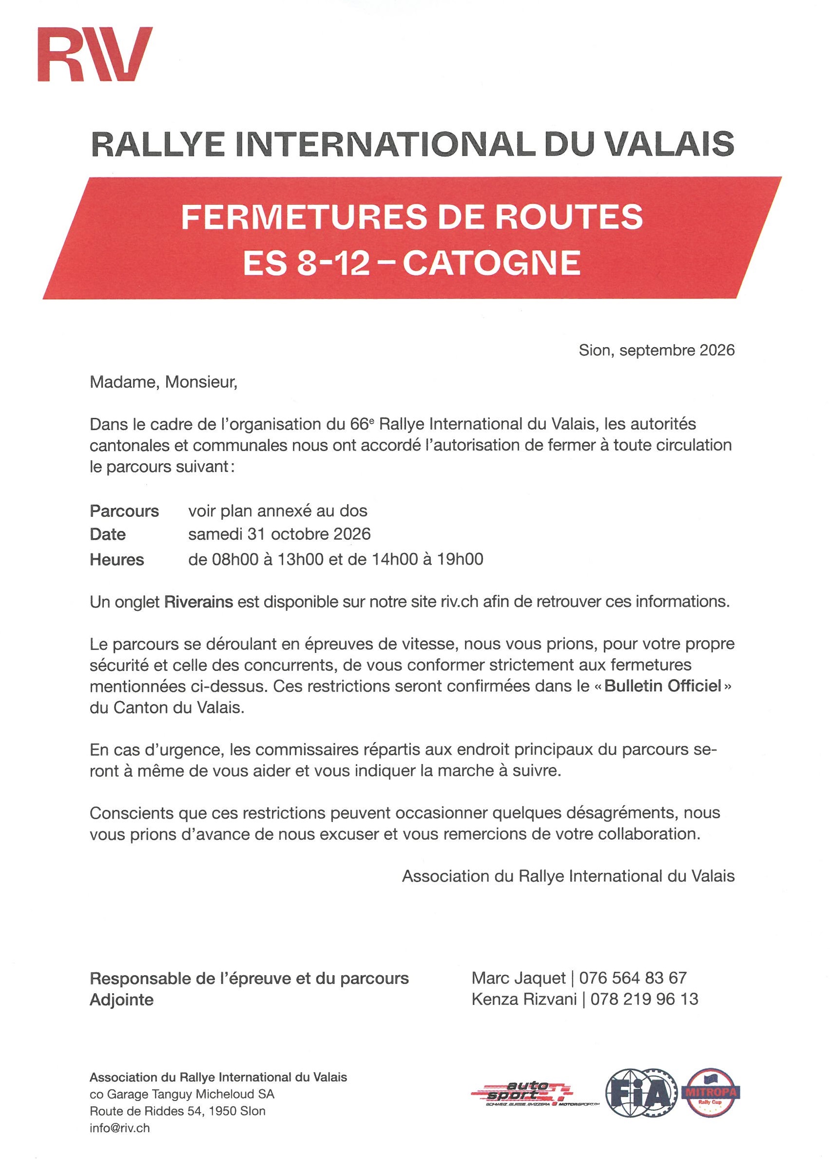 Rallye International du Valais
