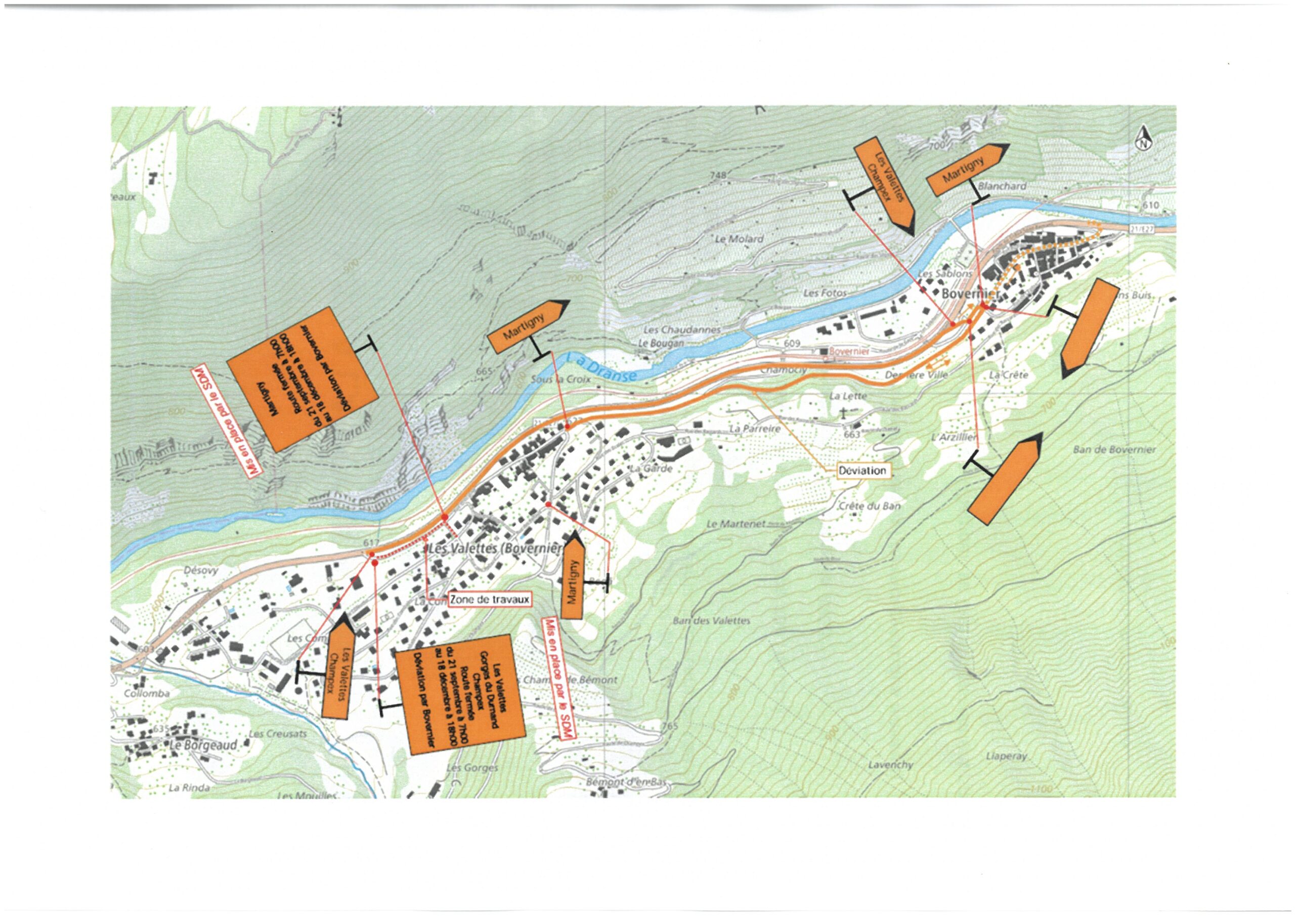 Avis de travaux