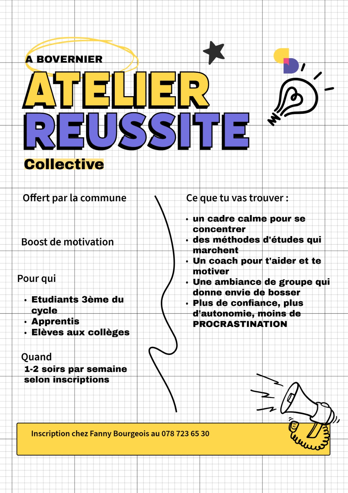 Atelier réussite